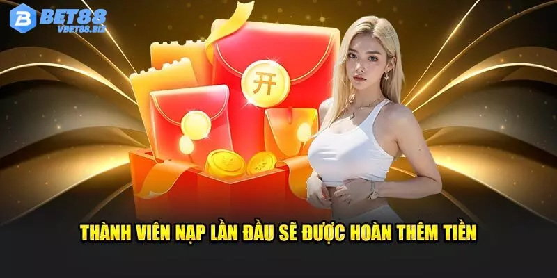 Khuyến mãi nạp cược lần đầu cực hấp dẫn ở Bet88